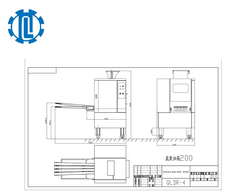 Dough Divider Rounder QLDR-4