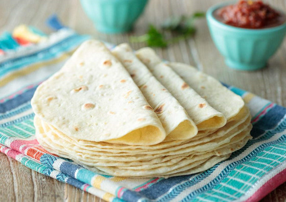 Homemade tortillas recipe