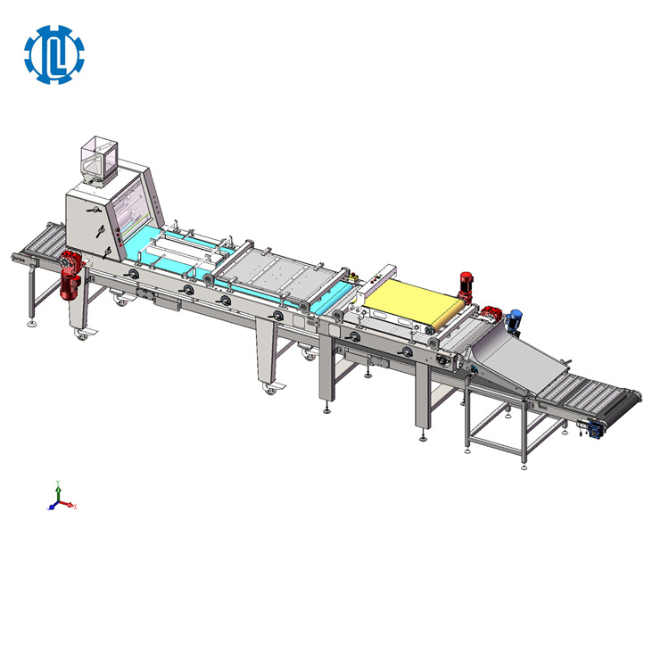 long baguette bread moulding and panning machine for bakery